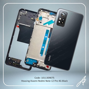 تصویر HOUSING REDMI NOTE 12 PRO 4G BLACK XIAO