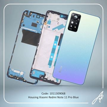 تصویر HOUSING REDMI NOTE 11 PRO BLUE XIAO