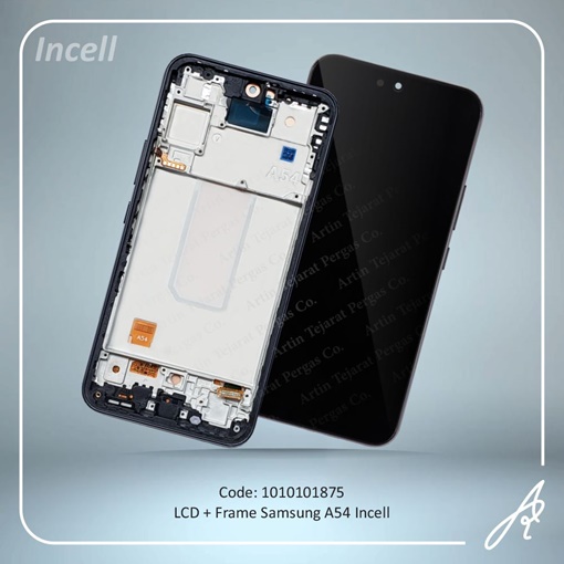 تصویر  LCD A54+FRAME INCELL SAM