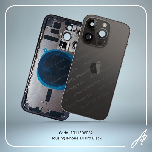 تصویر  HOUSING 14 PRO BLACK IPHONE