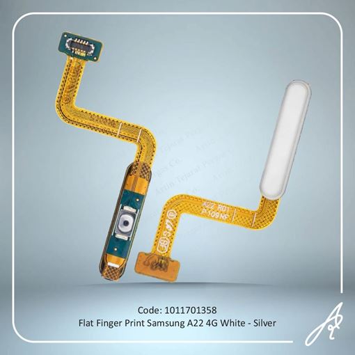 تصویر  FLAT FINGER A22 4G WHITE-SILVER SAM