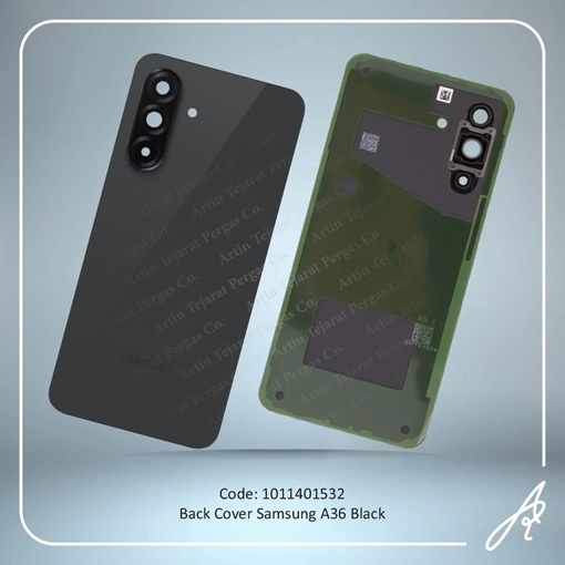 تصویر  BACK COVER A36 BLACK SAM