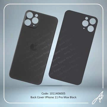 تصویر BACK COVER 11 PRO MAX BLACK IPHONE