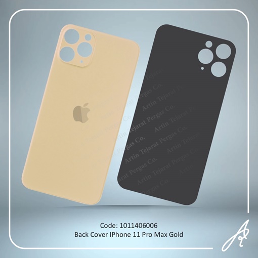 تصویر  BACK COVER 11 PRO MAX GOLD IPHONE