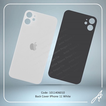 تصویر BACK COVER 11 WHITE IPHONE