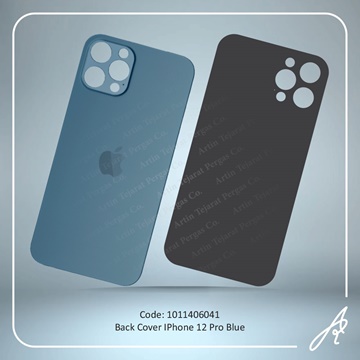 تصویر BACK COVER 12 PRO BLUE  IPHONE