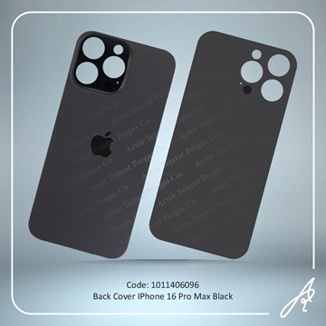 تصویر BACK COVER 16 PRO MAX BLACK IPHONE