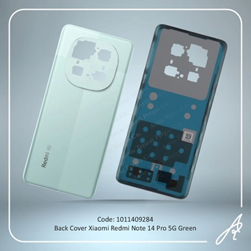 تصویر BACK COVER REDMI NOTE 14 PRO 5G GREEN XIAO
