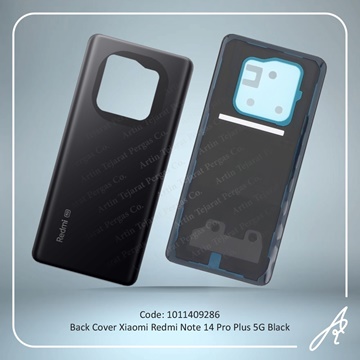 تصویر BACK COVER REDMI NOTE 14 PRO PLUS 5G BLACK XIAO
