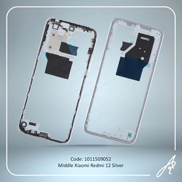 تصویر MIDDLE REDMI 12 SILVER XIAO