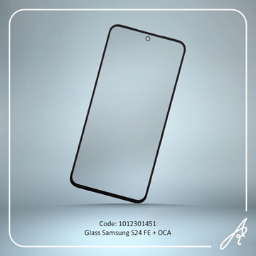 تصویر GLASS S24 FE+OCA SAM