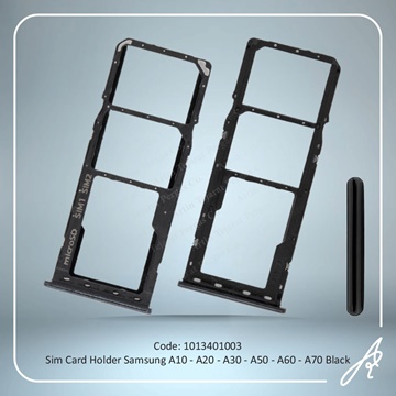 تصویر SIM HOLDER A10-A20-A30-A50-A60-A70 BLACK  SAM