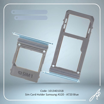 تصویر SIM HOLDER A520/A720 BLUE 2/SIM SAM