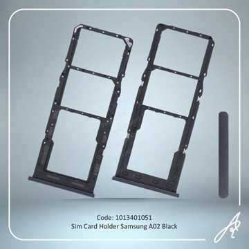 تصویر SIM HOLDER A02 BLACK SAM