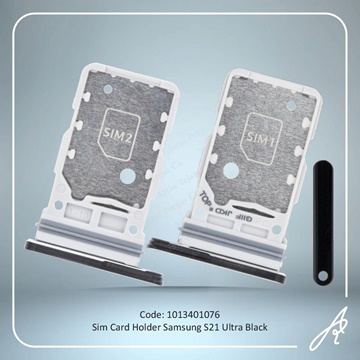 تصویر SIM HOLDER S21 ULTRA BLACK SAM