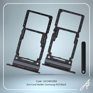 تصویر SIM HOLDER A33 BLACK SAM