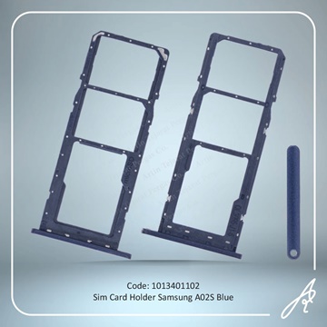 تصویر SIM HOLDER A02S BLUE SAM
