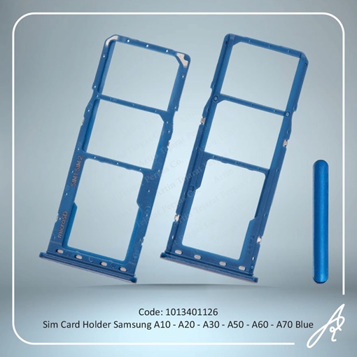 تصویر  SIM HOLDER A10-A20-A30-A50-A60-A70 BLUE SAM