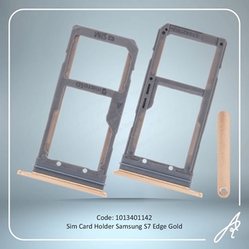 تصویر SIM HOLDER S7 EDGE 2/SIM GOLD SAM
