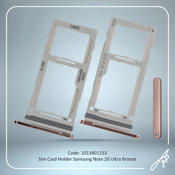 تصویر SIM HOLDER NOTE 20 ULTRA BRONZE SAM