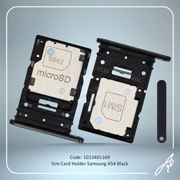 تصویر SIM HOLDER A54 BLACK SAM