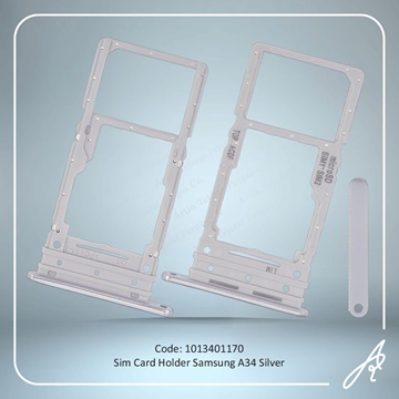 تصویر SIM HOLDER A34 SILVER SAM