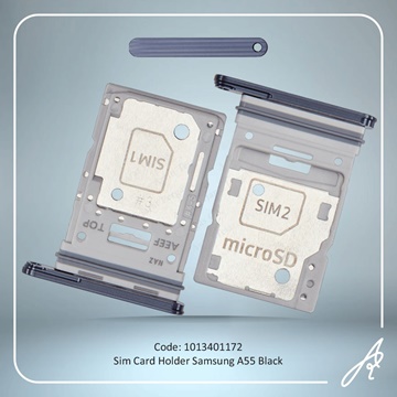 تصویر SIM HOLDER A55 BLACK SAM