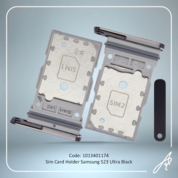 تصویر SIM HOLDER S23 ULTRA BLACK SAM