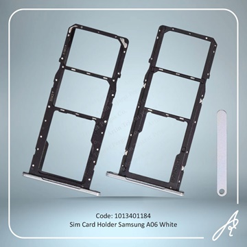 تصویر SIM HOLDER A06 WHITE SAM