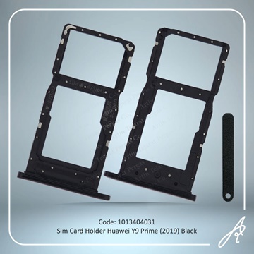 تصویر SIM HOLDER Y9 PRIME 2019 BLACK HUW
