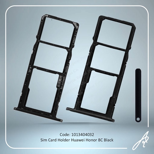 تصویر  SIM HOLDER HONOR 8C  BLACK HUW