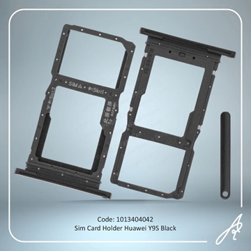 تصویر SIM HOLDER Y9S BLACK HUW