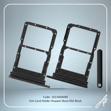 تصویر SIM HOLDER NOVA 9SE BLACK HUW