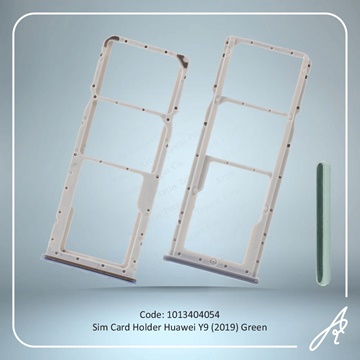 تصویر SIM HOLDER Y9 2019 GREEN HUW