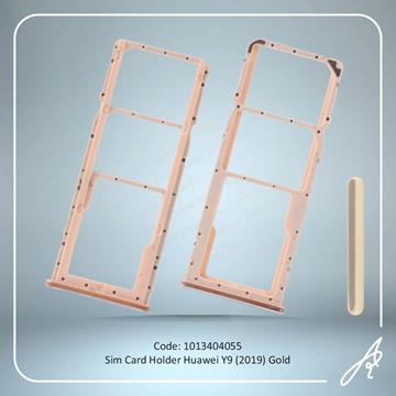 تصویر SIM HOLDER Y9 2019 GOLD HUW