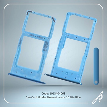 تصویر SIM HOLDER HONOR 10 LITE BLUE HUW
