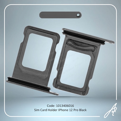 تصویر  SIM HOLDER 12 PRO BLACK  IPHONE