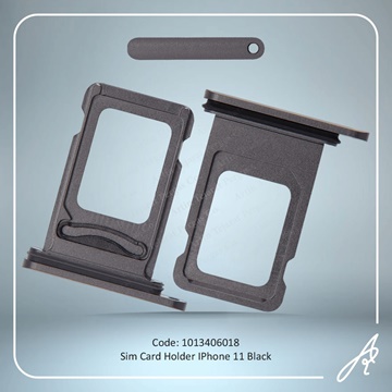 تصویر SIM HOLDER 11 BLACK IPHONE