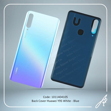تصویر BACK COVER Y9S WHITE-BLUE HUW