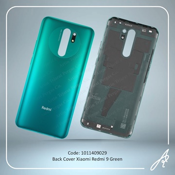 تصویر BACK COVER REDMI 9 GREEN XIAO