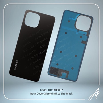 تصویر BACK COVER MI 11 LITE BLACK XIAO