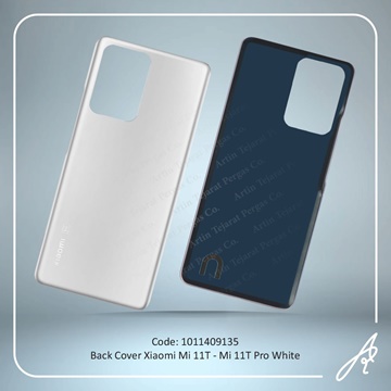 تصویر BACK COVER MI 11T-MI 11T PRO WHITE XIAO