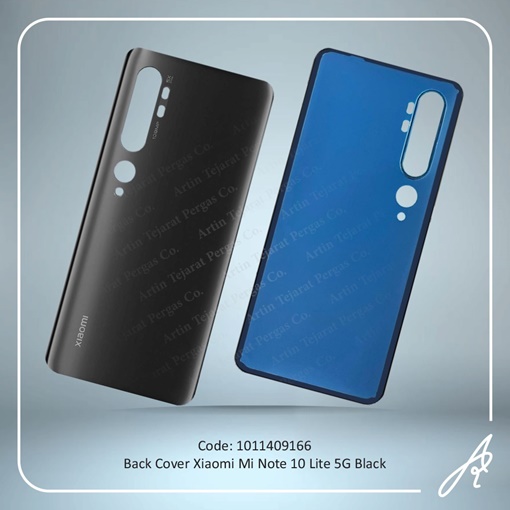 تصویر  BACK COVER MI NOTE 10 LITE 5G BLACK XIAO