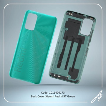 تصویر BACK COVER REDMI 9T GREEN XIAO
