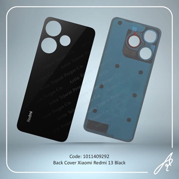 تصویر BACK COVER REDMI 13 BLACK XIAO