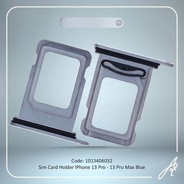 تصویر SIM HOLDER 13 PRO-13 PRO MAX BLUE IPHONE