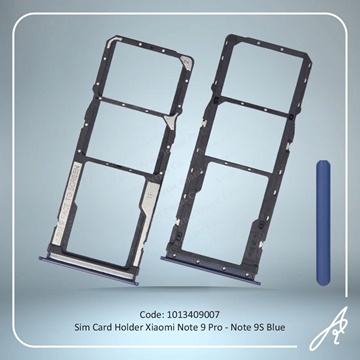 تصویر SIM HOLDER NOTE 9 PRO-NOTE 9S BLUE XIAO