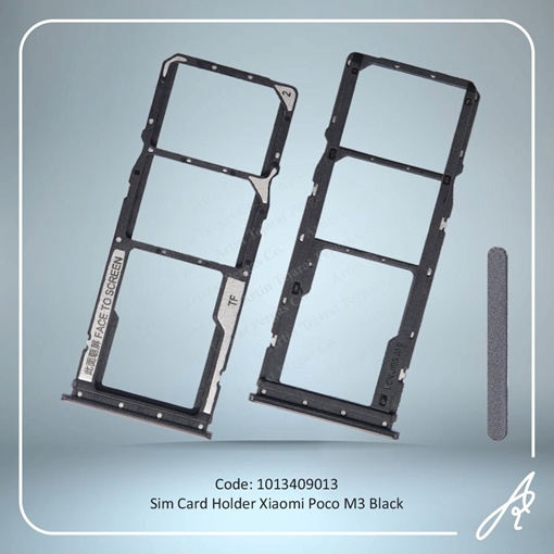 تصویر  SIM HOLDER POCO M3  BLACK XIAO