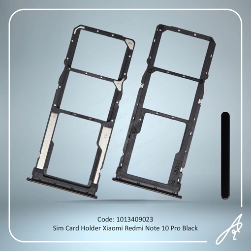 تصویر  SIM HOLDER REDMI NOTE 10 PRO-NOTE 10 PRO MAX BLACK XIAO