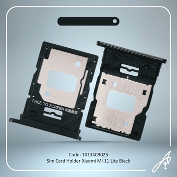 تصویر SIM HOLDER MI 11 LITE BLACK XIAO